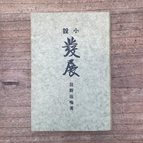 岩野泡鳴『発展』（特選　名著復刻全集　近代文学館）