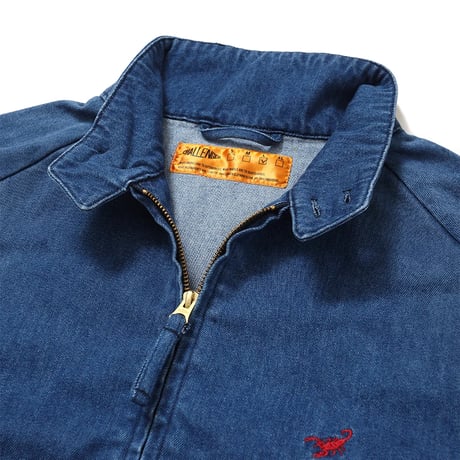 WASHED DENIM SWING TOP