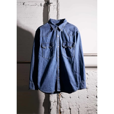 DENIM SHIRT H.WASH