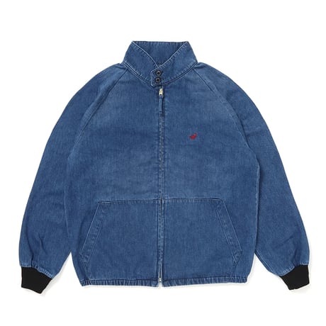 WASHED DENIM SWING TOP