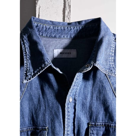 DENIM SHIRT H.WASH