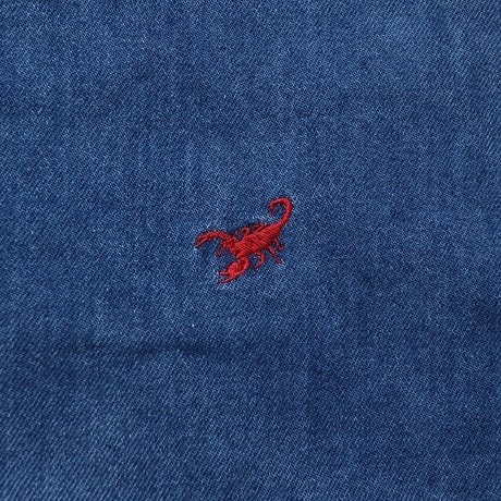 WASHED DENIM SWING TOP