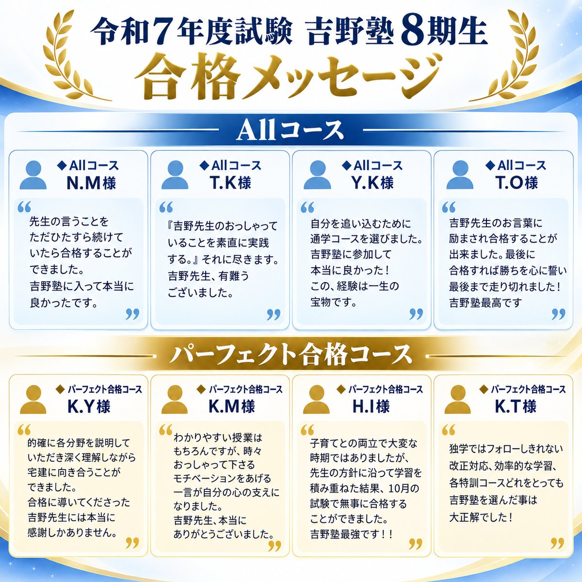 宅建2027 パーフェクト合格コース（通信講座） | 宅建ストアーズ 吉野塾