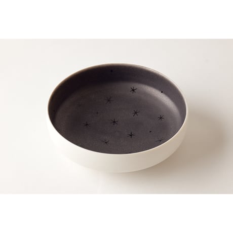 根石和美　釉漆寧色　「星影」　帯鉢2