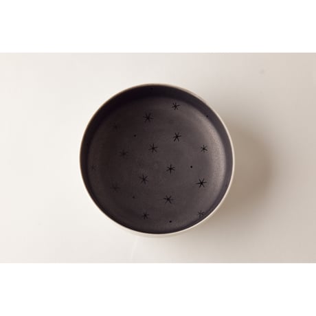 根石和美　釉漆寧色　「星影」　帯鉢2