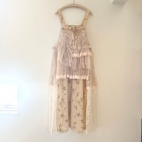 花柄ワンピース