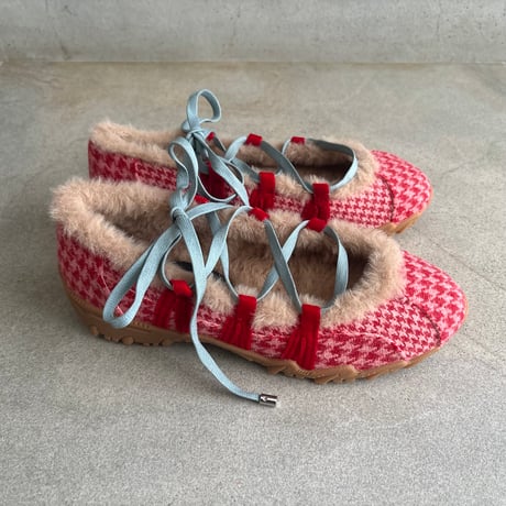 sneaker/ Turn  red check  23㎝