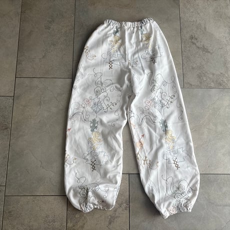 LEE HAESUN Long sweat pants Wide