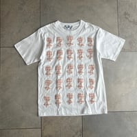 チューリップたくさんTシャツ　pink
