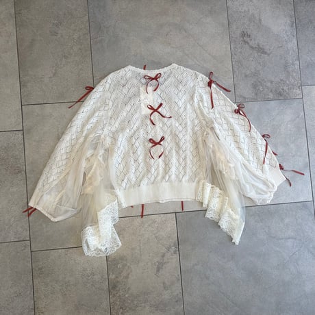 ribbon cardigan