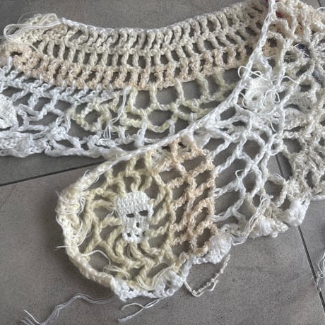 Skull scarf top