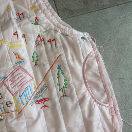 embroidery vest