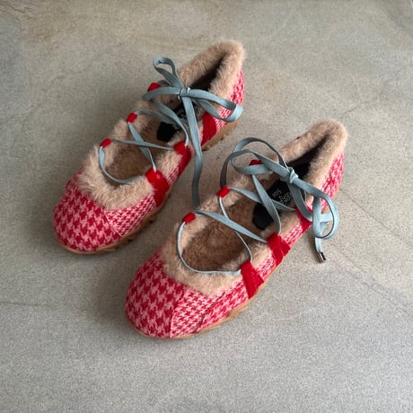 sneaker/ Turn  red check  23㎝