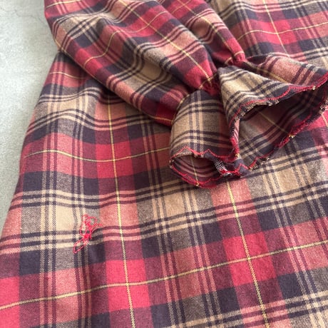 hanasugiyama受注アイテム/6.handkerchief dress  checked