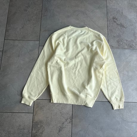 只今浮かれ中スウェット　yellow