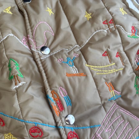embroidery vest