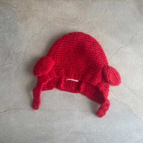 hanasugiyama受注アイテム/21.dog knit cap