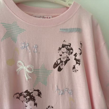 hope T-shirt pink Mサイズ