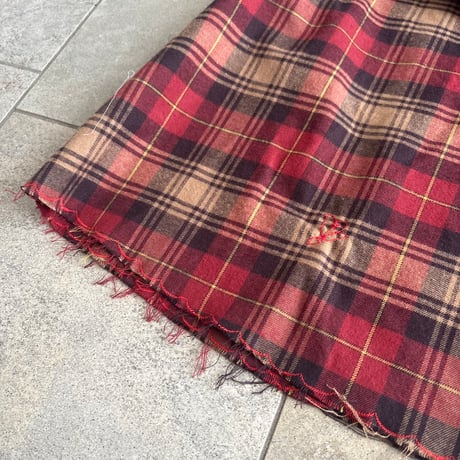 hanasugiyama受注アイテム/6.handkerchief dress  checked