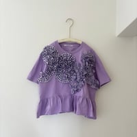 ラスト1☆frill ribbon T shirt