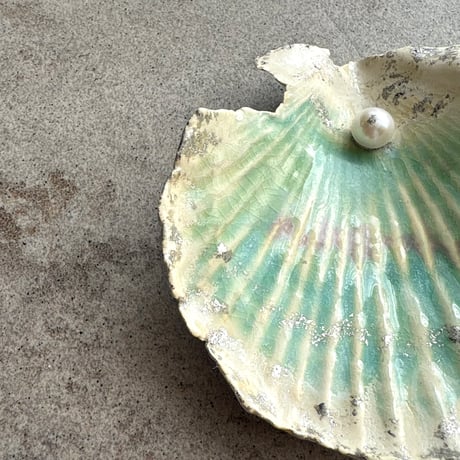 "my treasure_the seashell found in a dream"jewelry tray A
