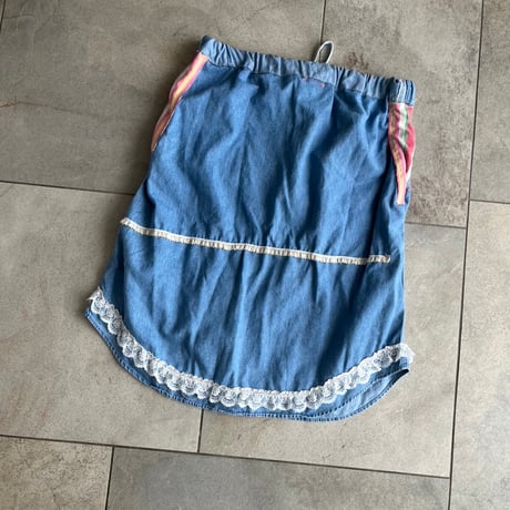 ruffled  shirt skirt