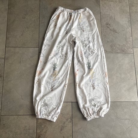 LEE HAESUN Long sweat pants Wide