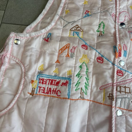 embroidery vest