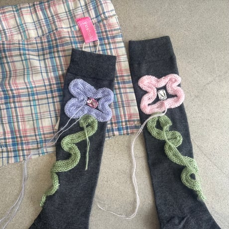 ラスト1☆Flower socks
