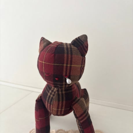 hanasugiyama受注アイテム/14.my lovely kitty in tears/checked