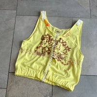 camisole タンクトップ　イエロー