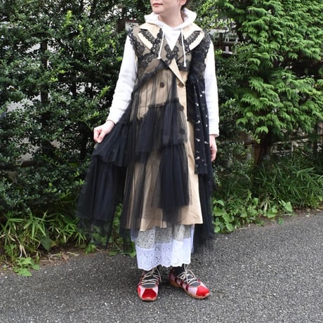 ノースリーブコート