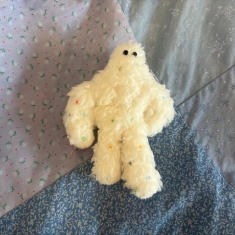 くたくたにんげんのぬいぐるみ　ホワイト