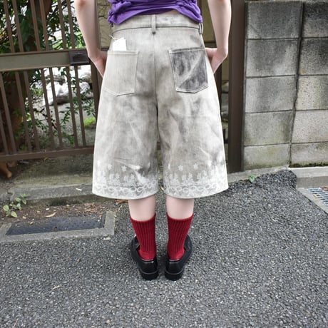 Trace Half Denim Lサイズ