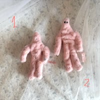 くたくたにんげんのぬいぐるみ　ピンク