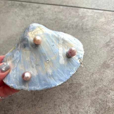 "my treasure_the seashell found in a dream"jewelry tray B