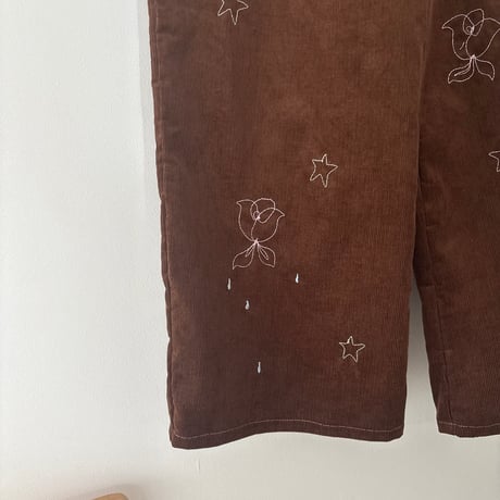 hanasugiyama受注アイテム/7.fellings stich pants