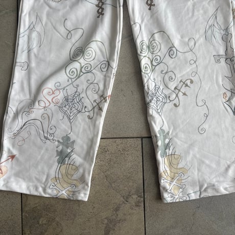 LEE HAESUN Long sweat pants Straight