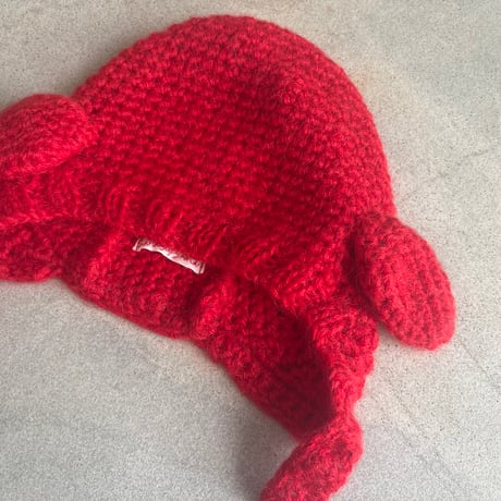 hanasugiyama受注アイテム/21.dog knit cap