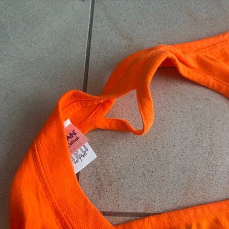 someone's T-shirt bag