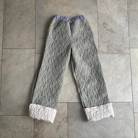 Quilt  pants/green