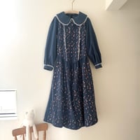 hanasugiyama受注アイテム/11.lovely all-over print dress