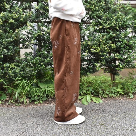 hanasugiyama受注アイテム/7.fellings stich pants