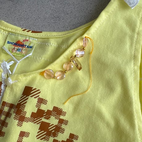 camisole タンクトップ　イエロー