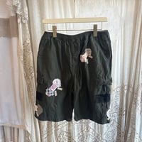 republic ribbon ショートパンツ　カーキ