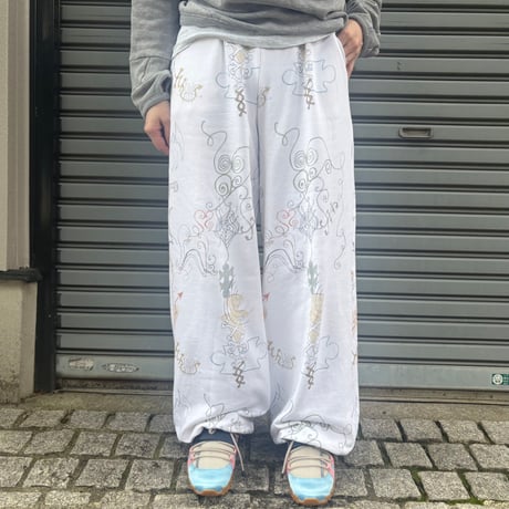 LEE HAESUN Long sweat pants Wide