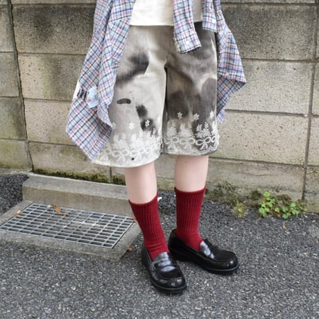 Trace Half Denim Mサイズ