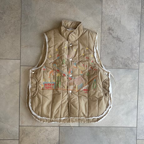 embroidery vest