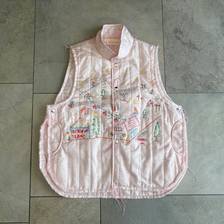 embroidery vest