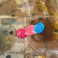 ラスト1☆Clay button hair clip